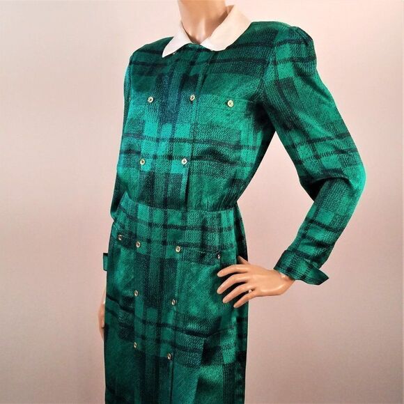 HORCHOW  Vintage Silk Dress - Picture 8 of 9